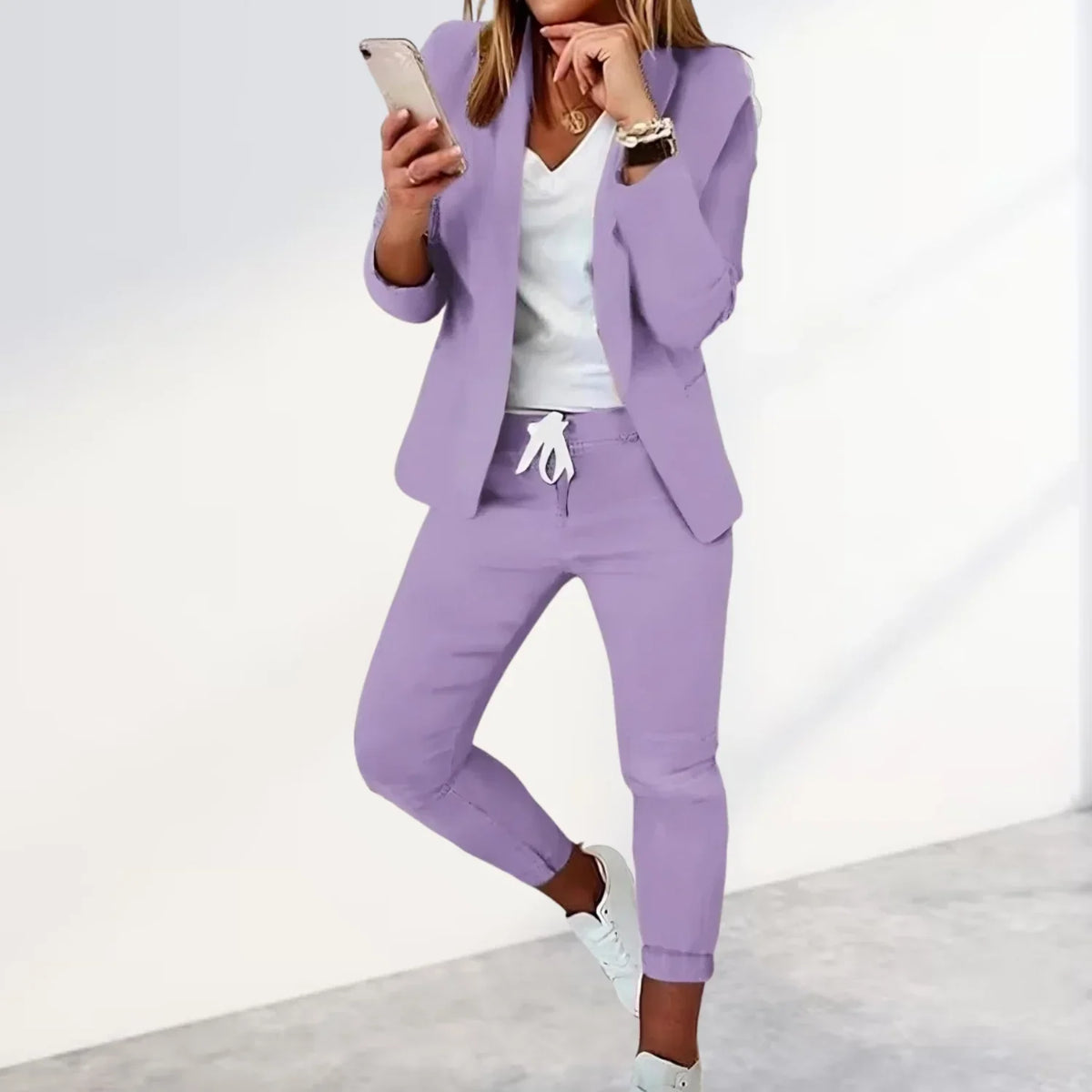 Women's Blazer and Trousers Co-ord Set