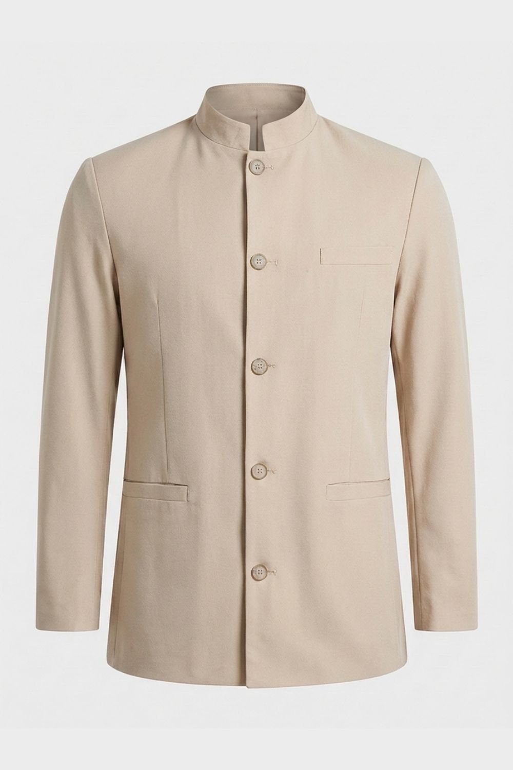 Men's Waist Coat | Tailored Nehru Collar Blazer
