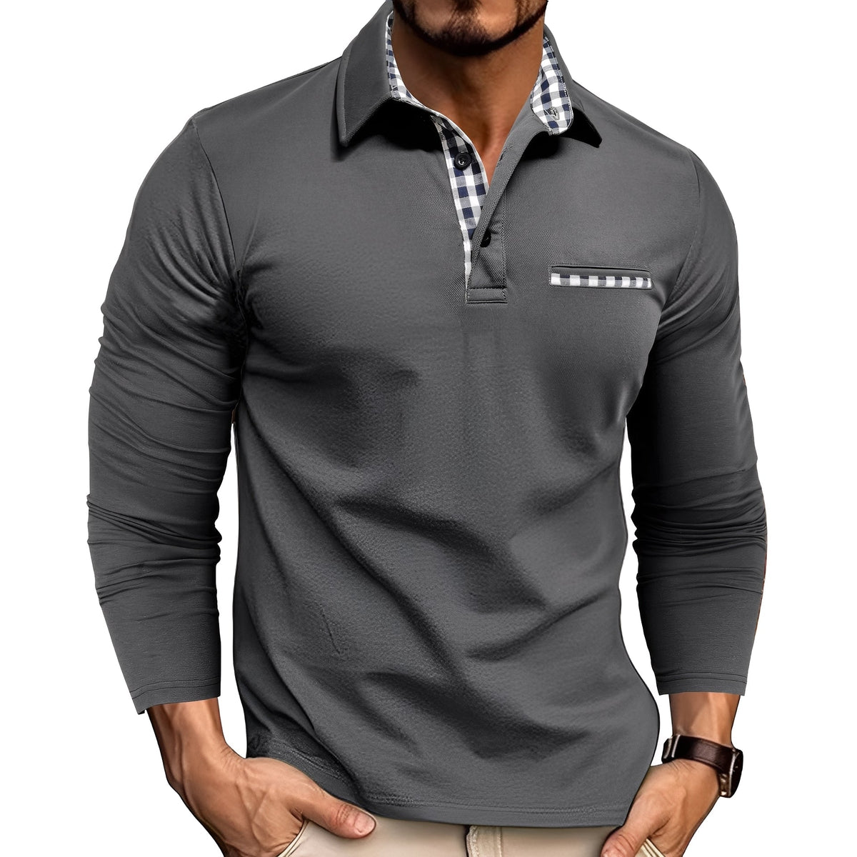 Rupert - Casual long-sleeve shirt