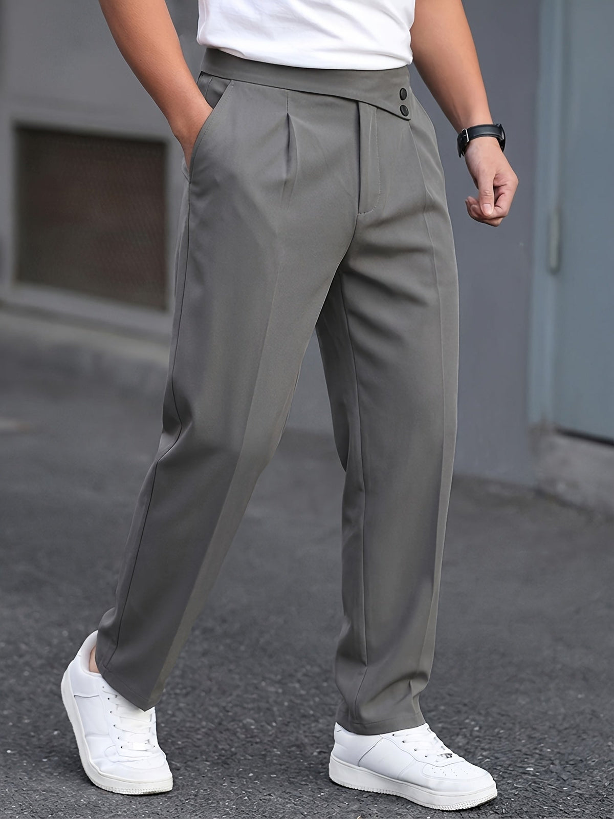 Easton | Tailored Pleated Trousers