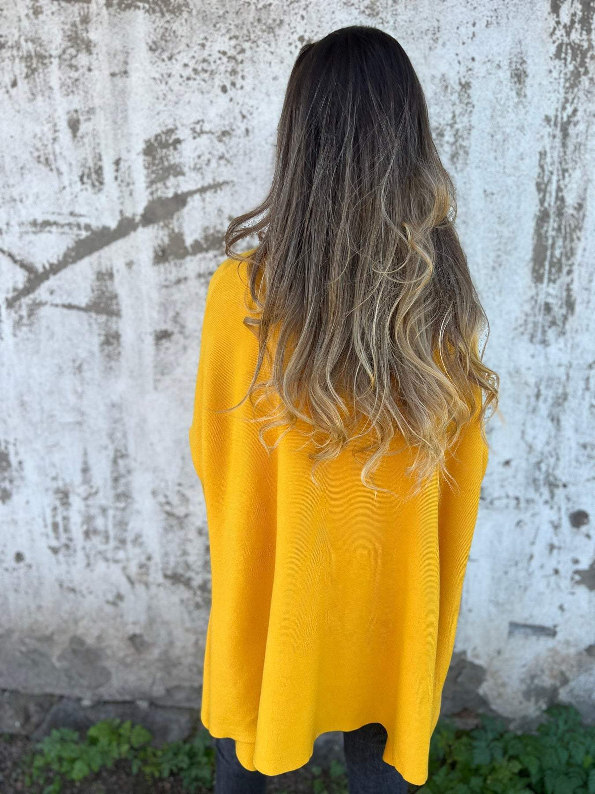 Althea | Oversized V-Neck Tunic Sweater