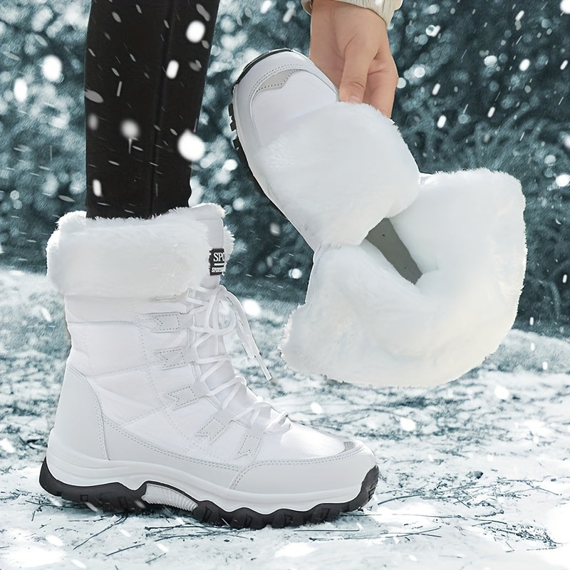 Lavinia | Women's Lace-Up Platform Boots for Standing All Day