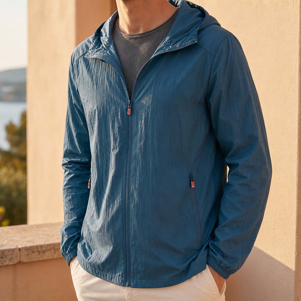 Girona Lightweight Hooded Windbreaker
