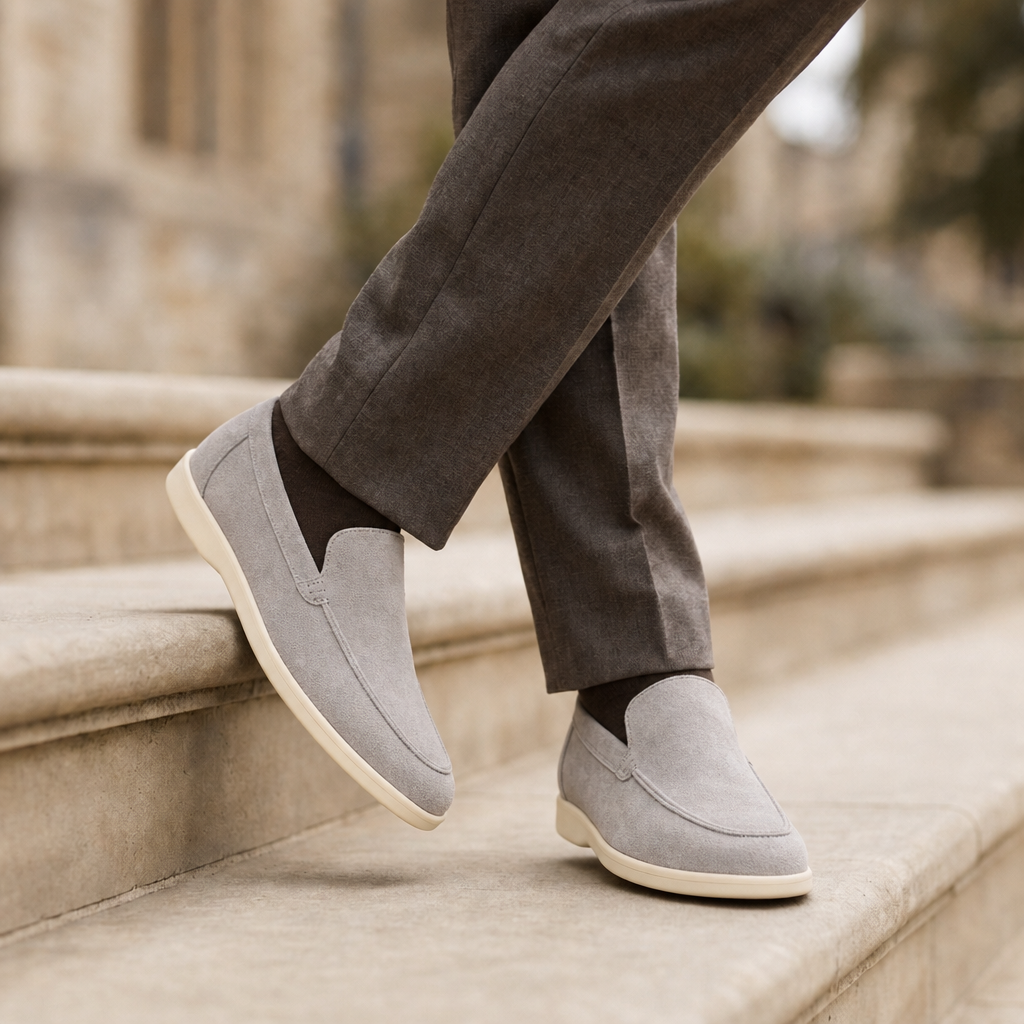 Formentor Suede Slip-On Loafers