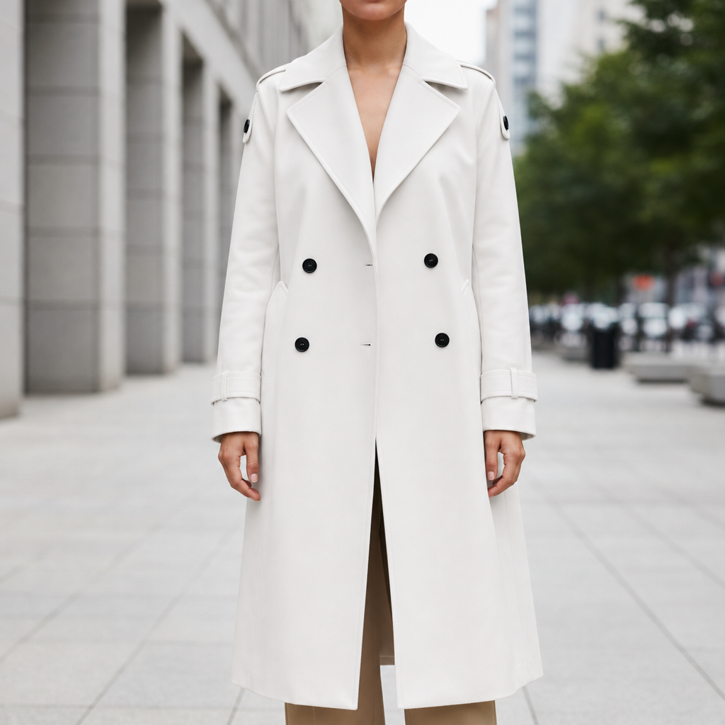 Positano Double Breasted Trench Coat