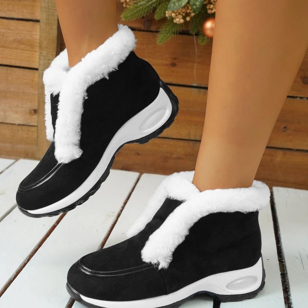 Thalinda | Padded Platform Ankle Boots