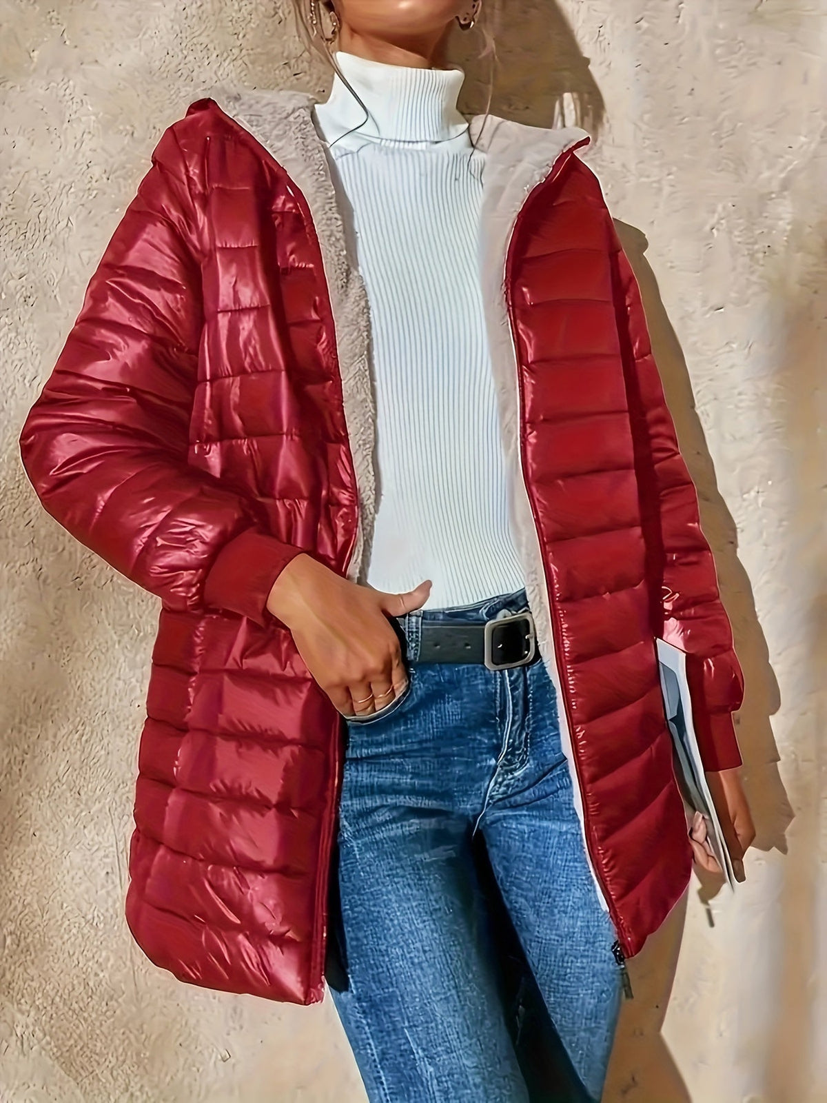 Isla | Quilted Long Puffer Jacket