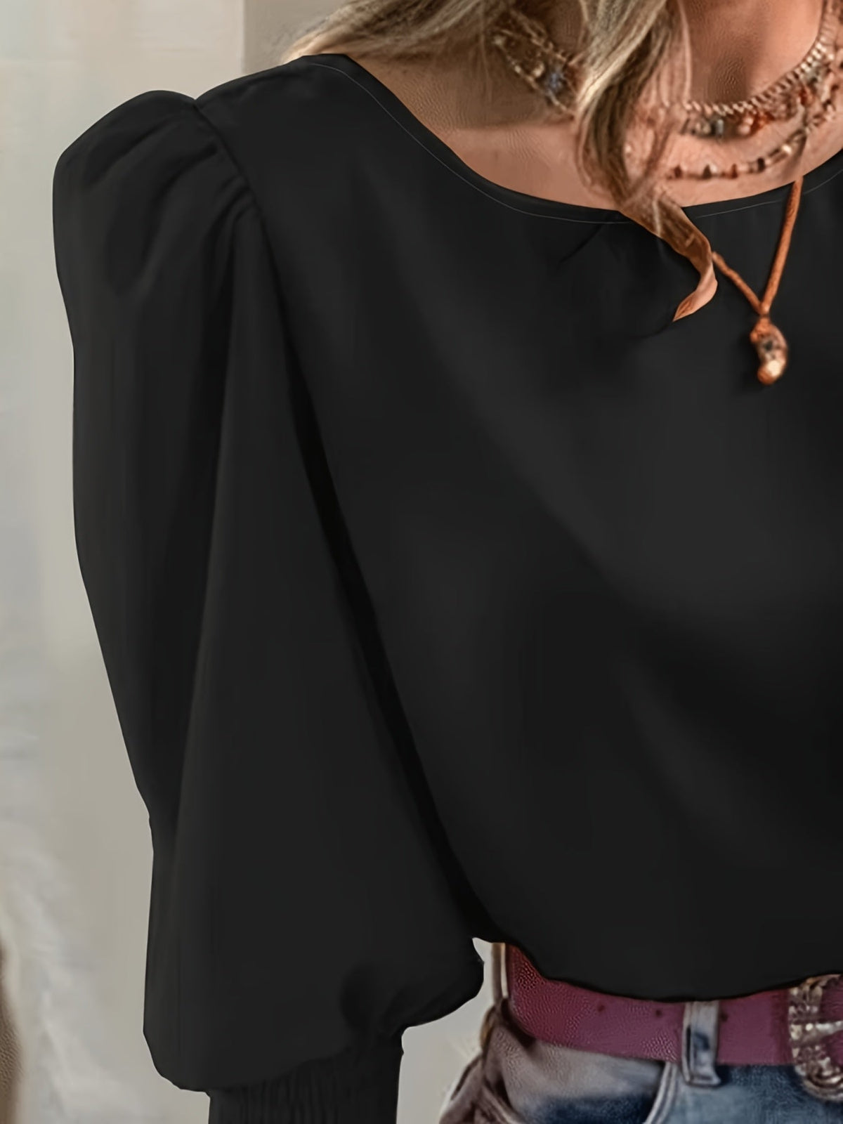 Ellen | Puff Sleeve Blouse