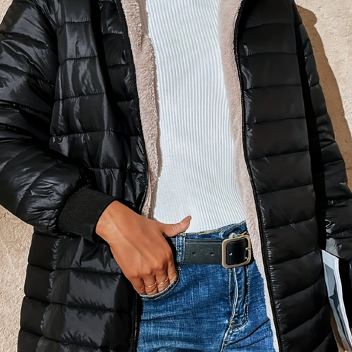 Isla | Quilted Long Puffer Jacket