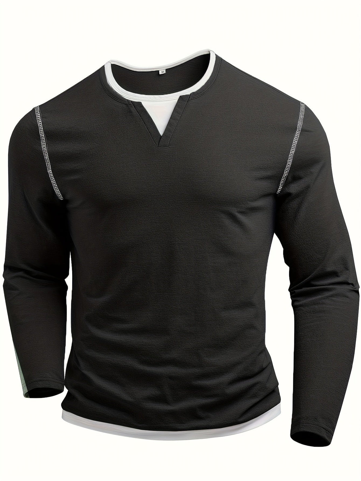 Nathan | Refined Notch-Neck Henley Shirt