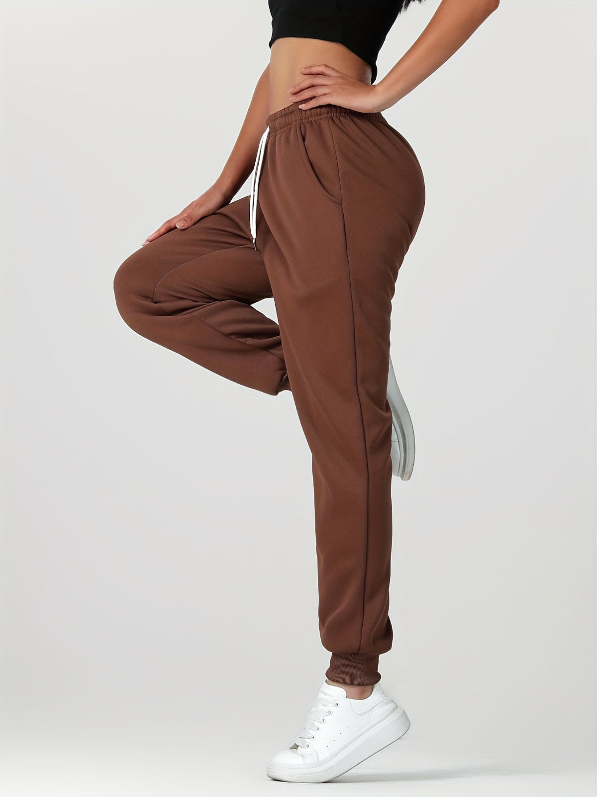 Fiona | Lined Cuffed Warm Winter Sweatpants Joggers
