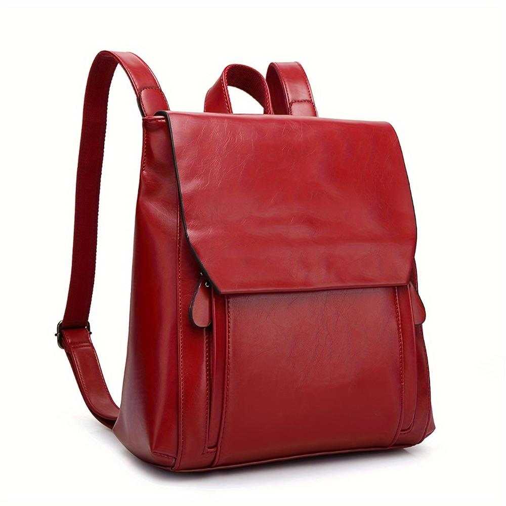 Clara Flap Closure Quilted Vintage Backpack
