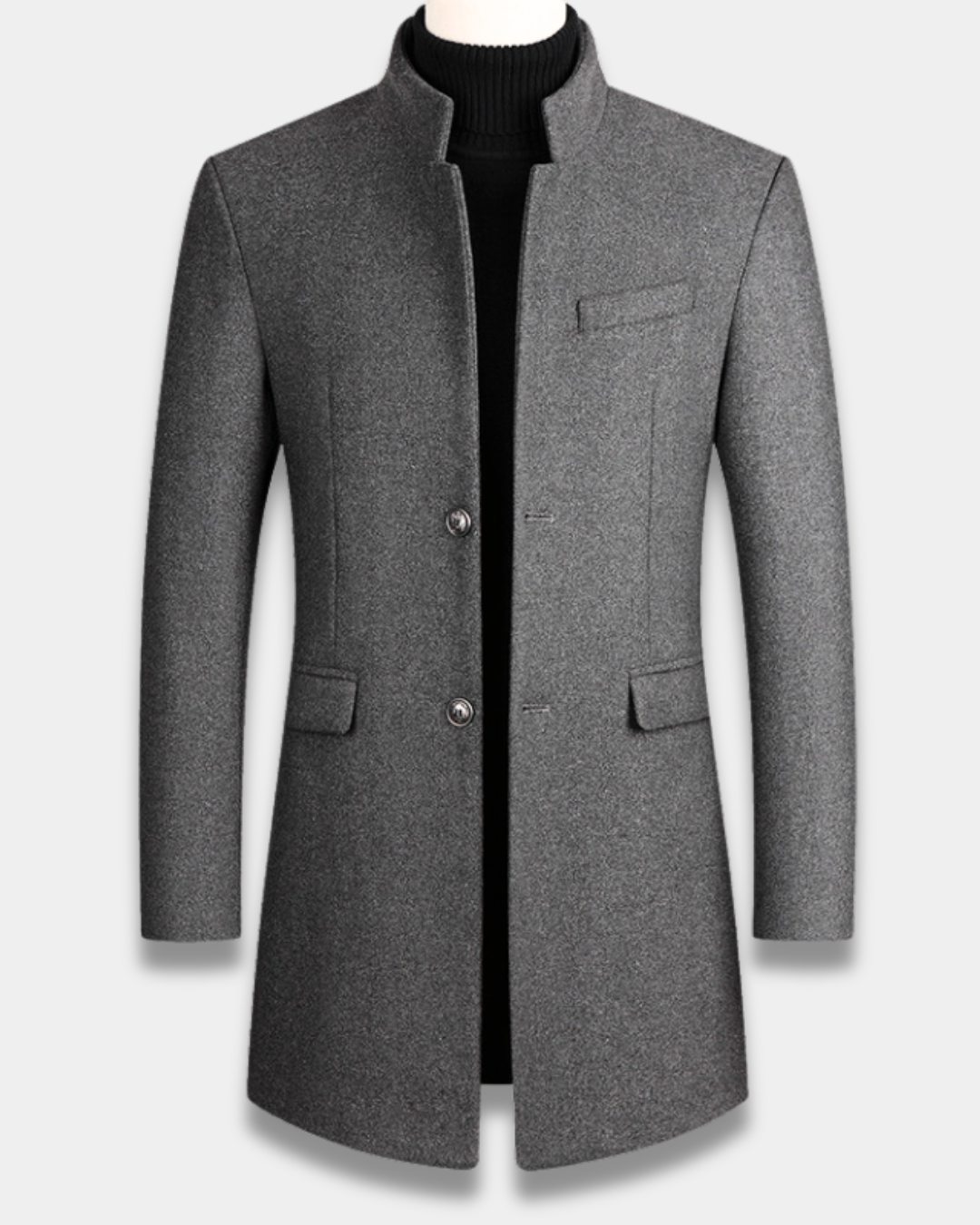 Everett Formal Wool Tailored Overcoat | Winter