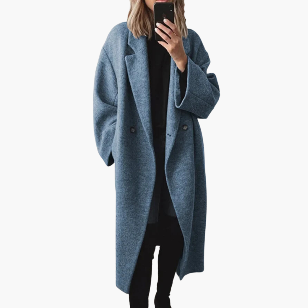Women's Oversized Long Wool Coat