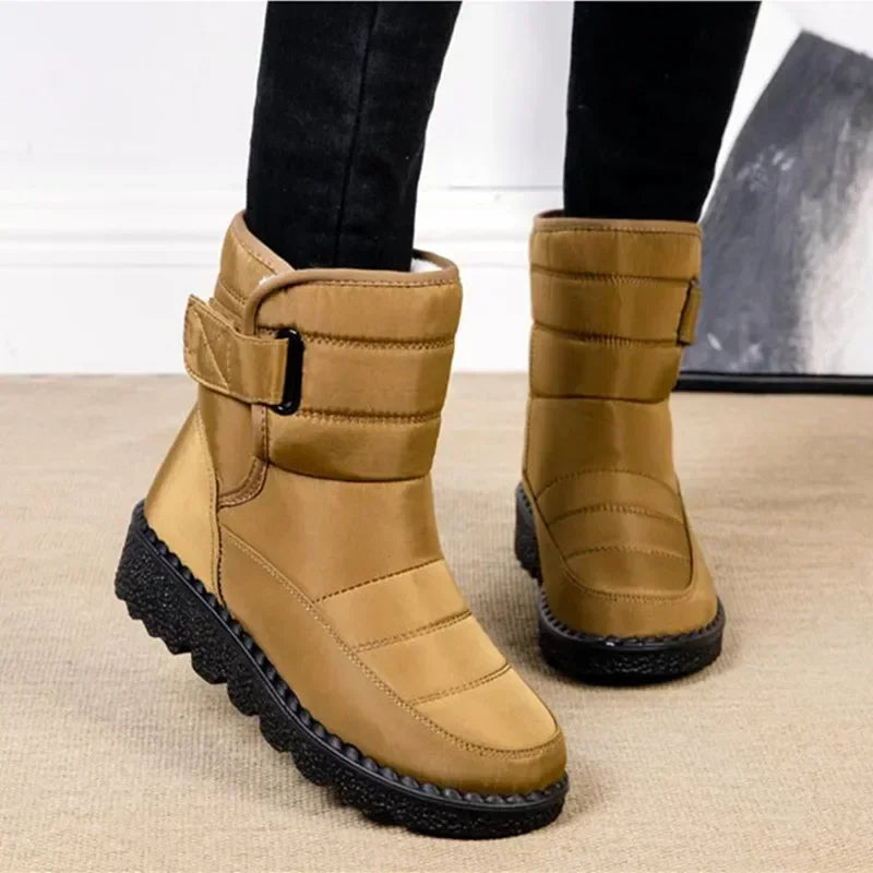 Bettina | Quilted Style Mid-Calf Boots