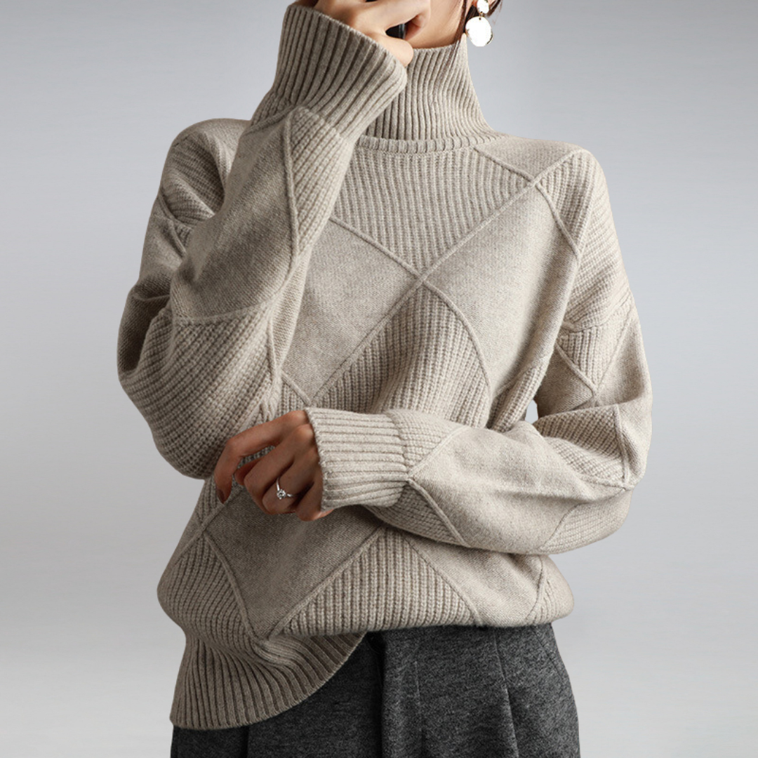 Camille - Elegant and cozy turtleneck sweater