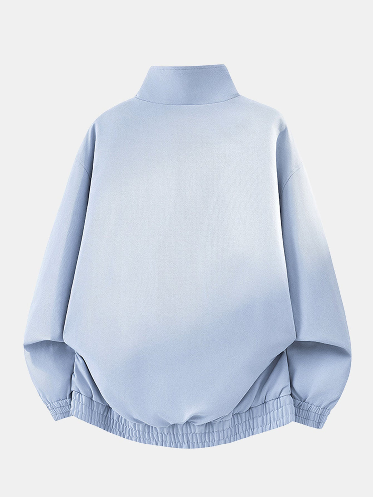 Men's Chinese-Inspired Track Jacket – Relaxed Stand Collar with Frog Button Detailing and Striped Sleeves for Casual Streetwear