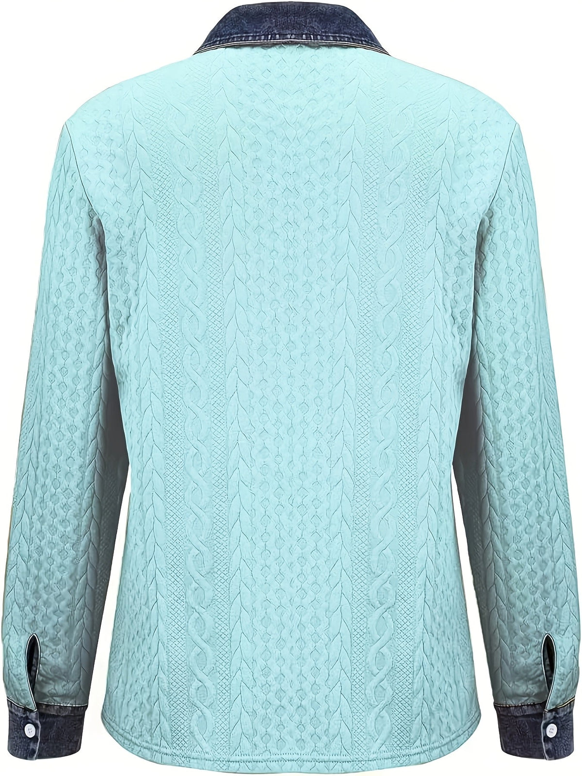 Greta | Textured Button-Up Shirt