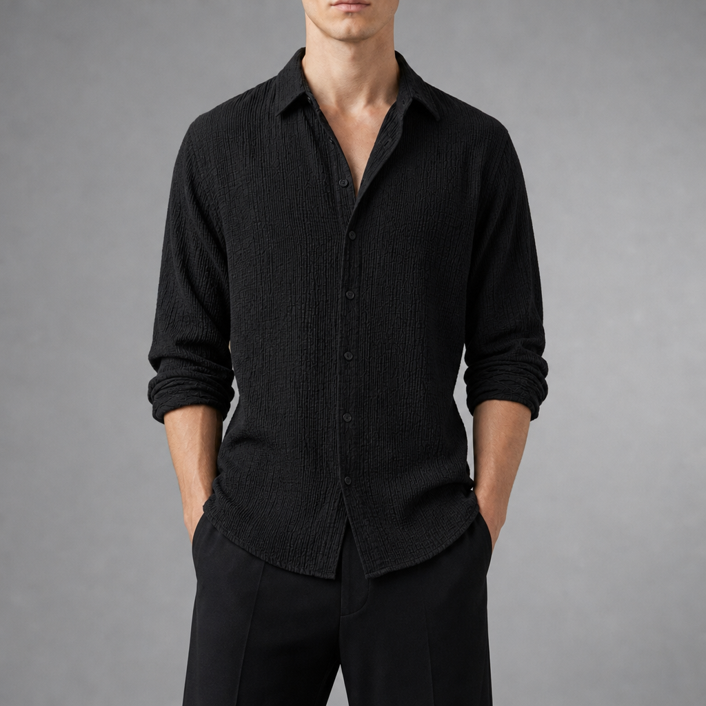 Corfu Textured Linen Shirt