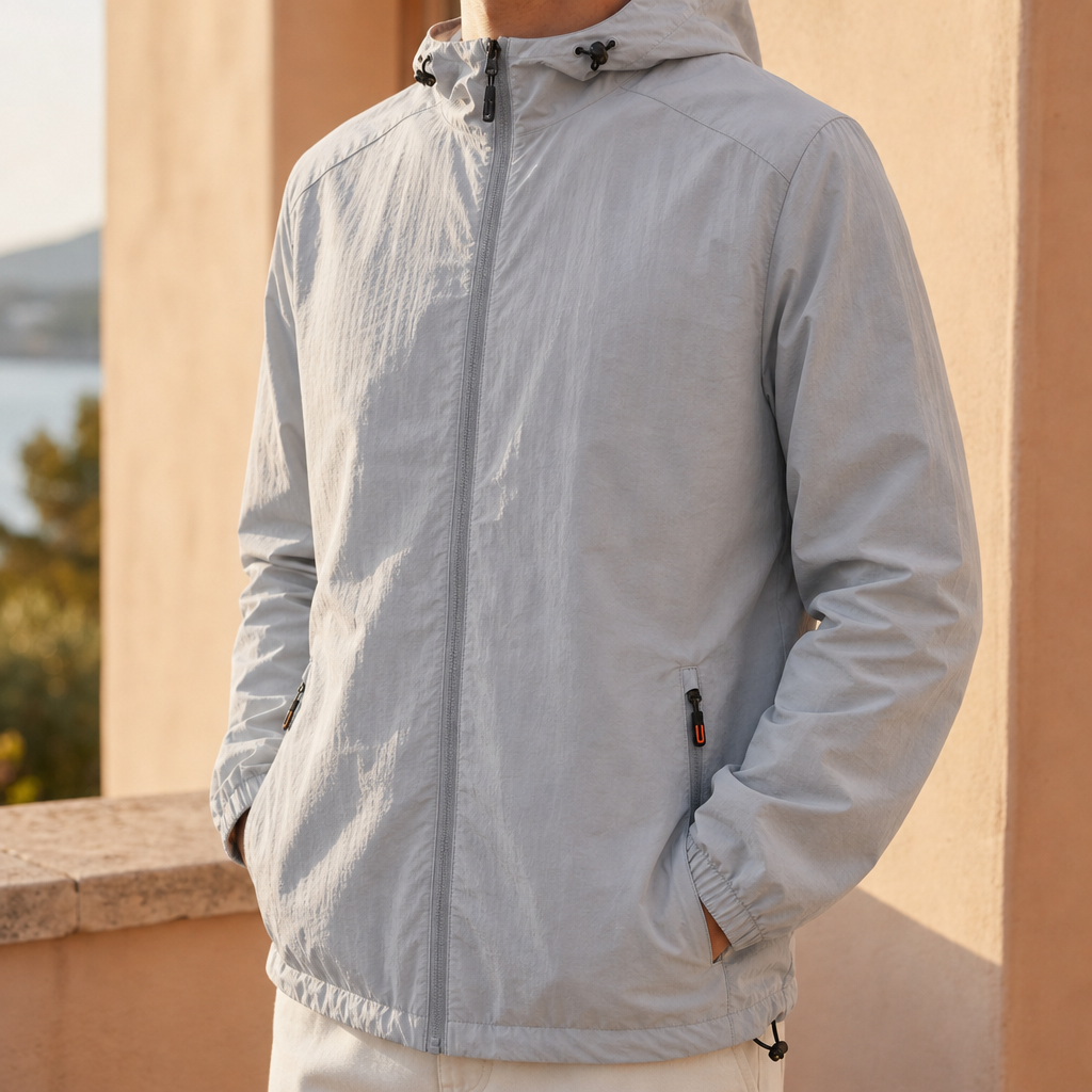 Girona Lightweight Hooded Windbreaker
