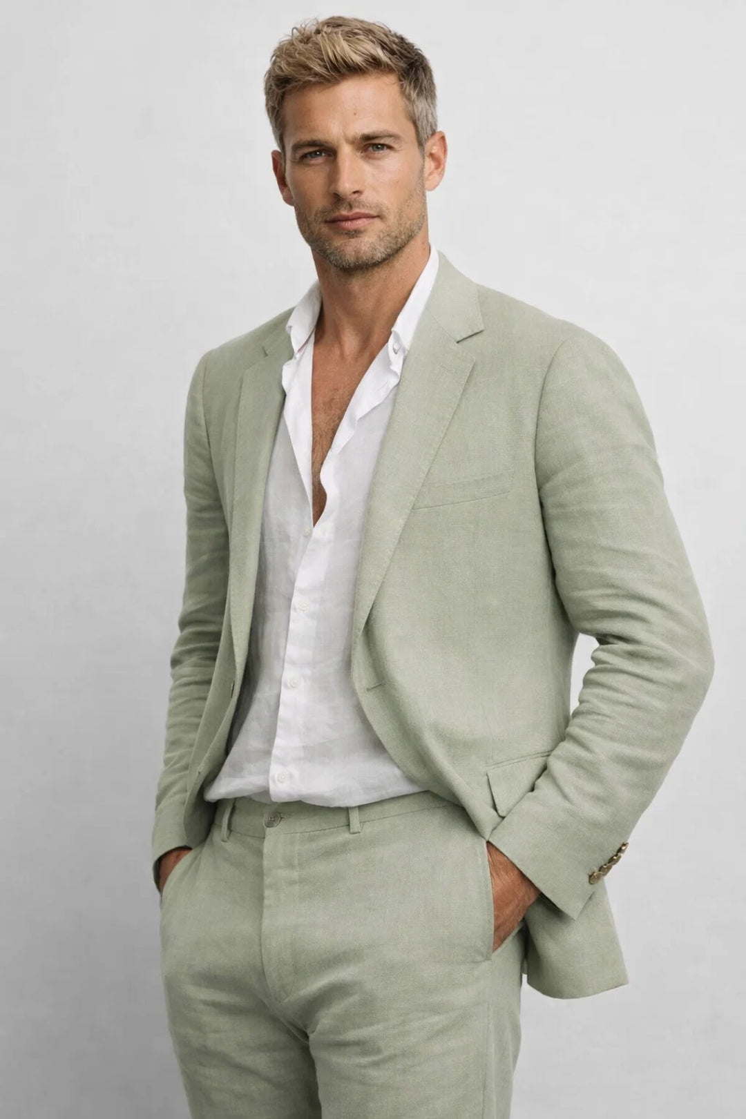 Men's Two-Piece Blazer and Pants Suit | Lincoln