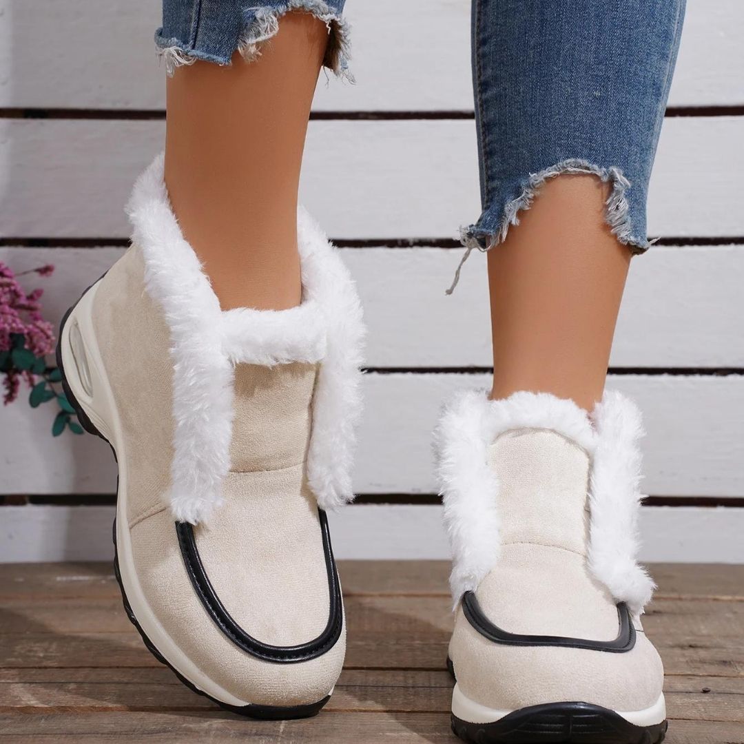 Thalinda | Padded Platform Ankle Boots