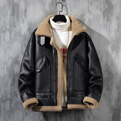 Men's Fleece-Lined Casual Jacket | Hunter