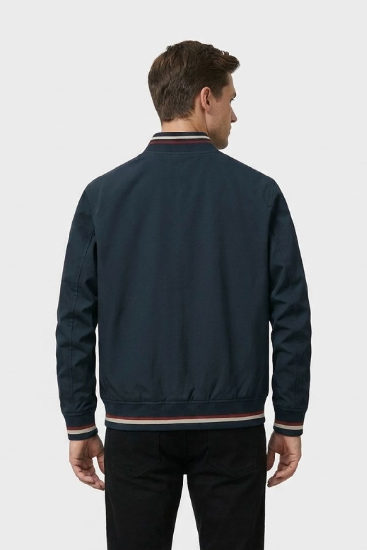 Men's Lightweight Bomber Jacket | Casual Zip-Up Jacket