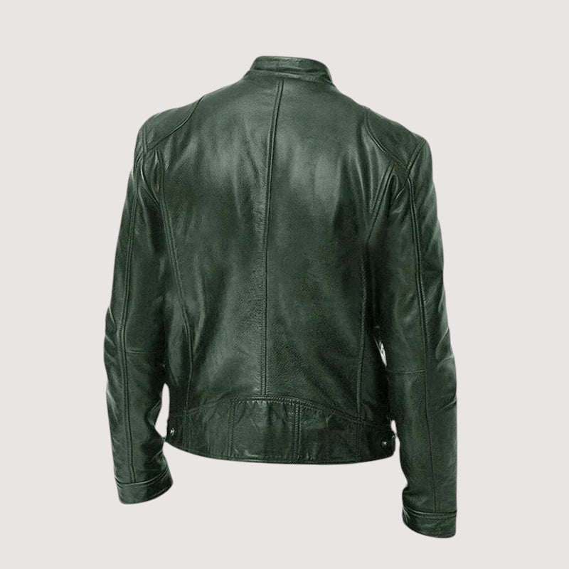 ELEGANT LEATHER JACKET FOR MEN