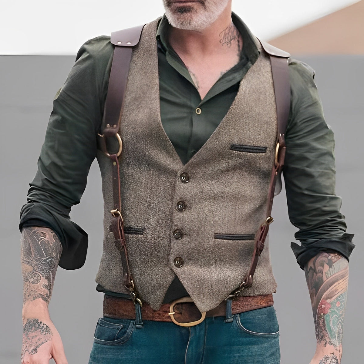 Jason - Modern and sturdy vest