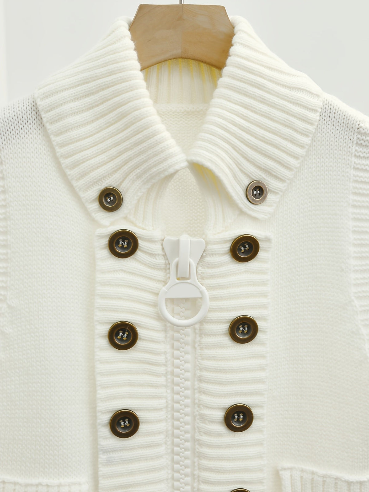 Tessa | High Collar Zip Up Tailored Vest