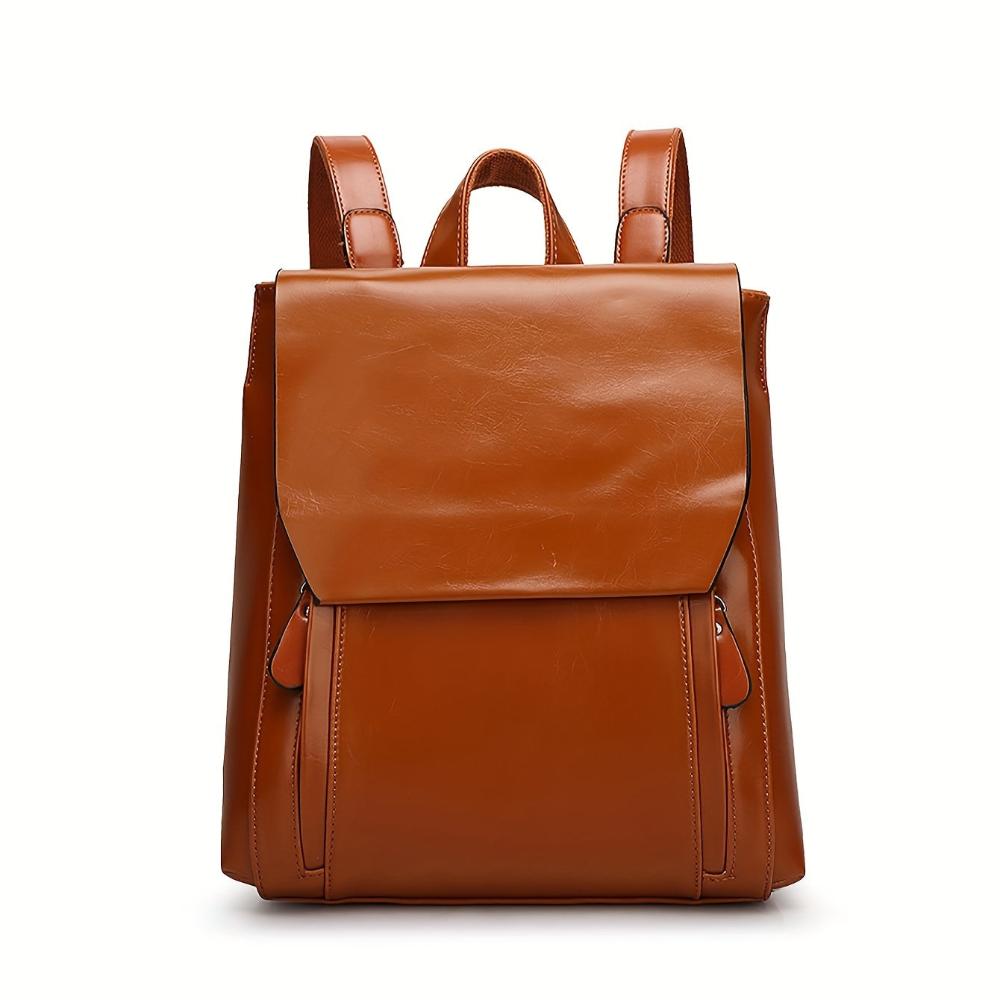 Clara Flap Closure Quilted Vintage Backpack