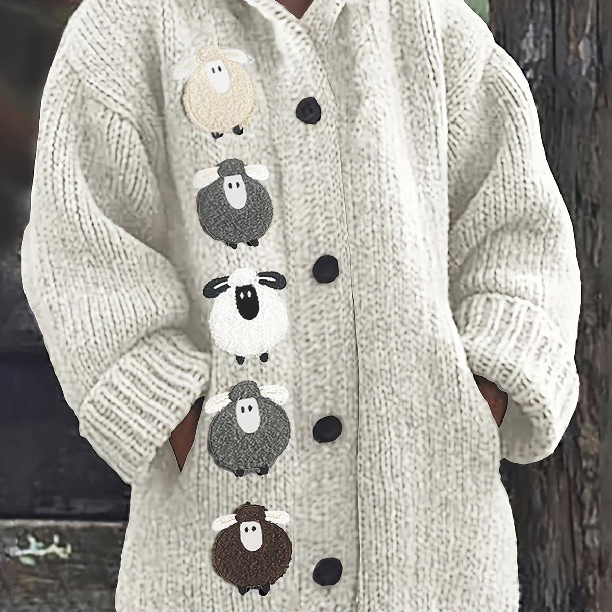 Rosetta | Cozy Hooded Cardigan