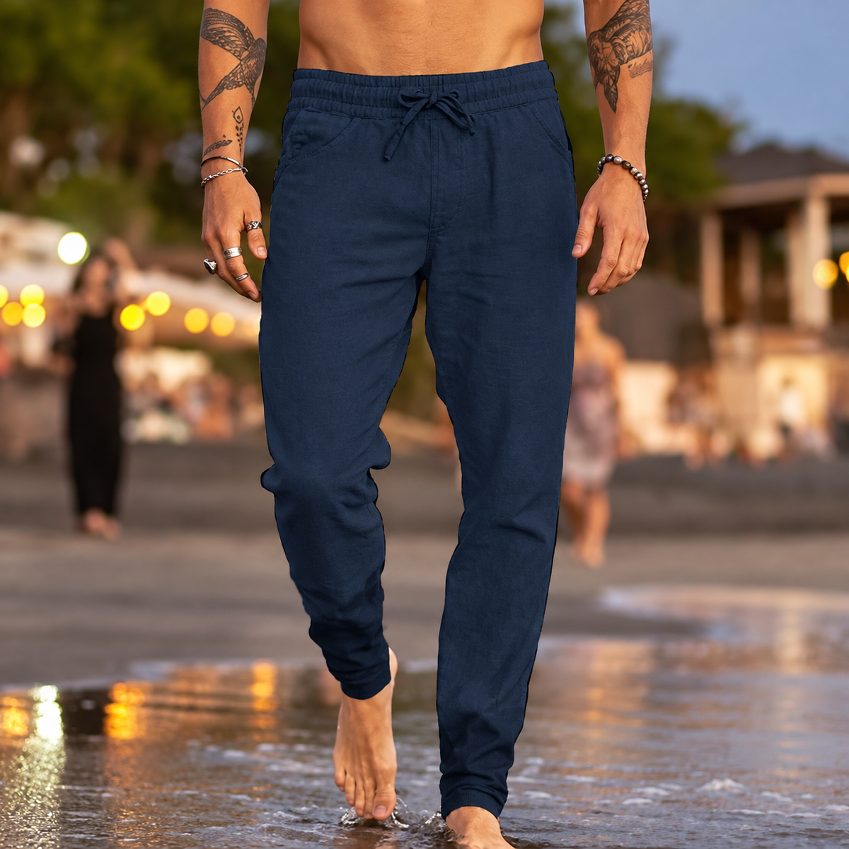 Majd - Light linen pants for men