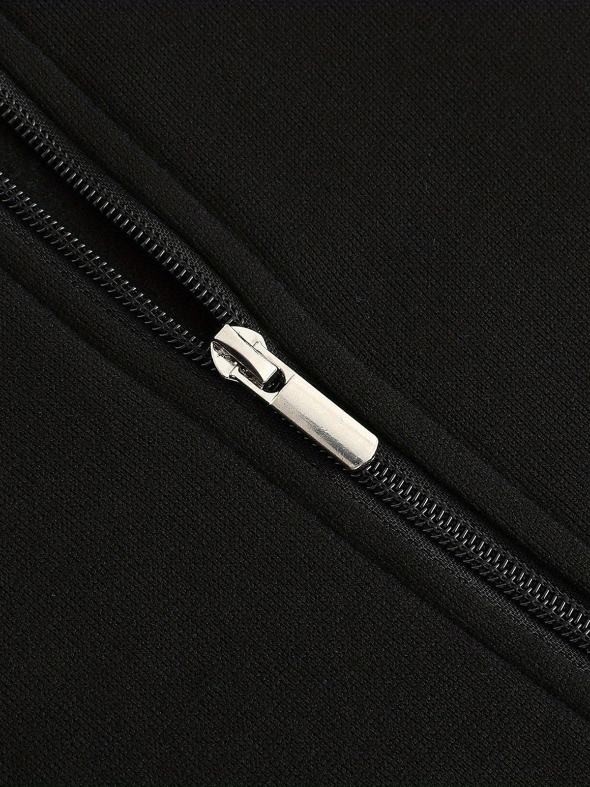 HIGH NECK ZIP HOODIE FOR MEN