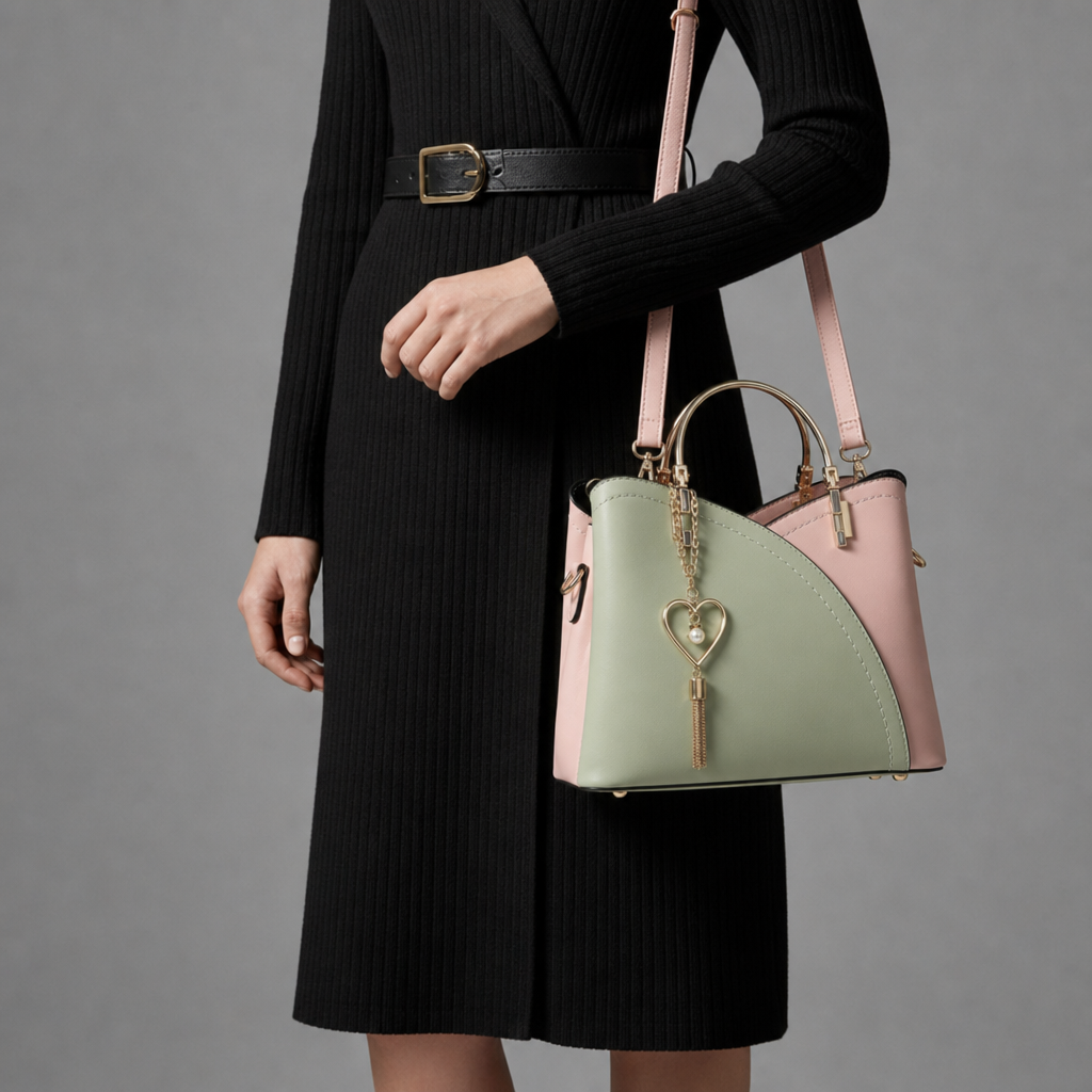 Delphi Dual-Tone Structured Handbag