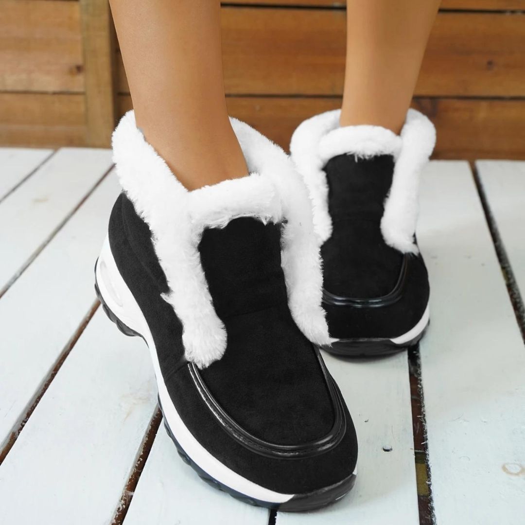 Thalinda | Padded Platform Ankle Boots
