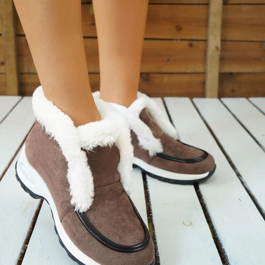Thalinda | Padded Platform Ankle Boots