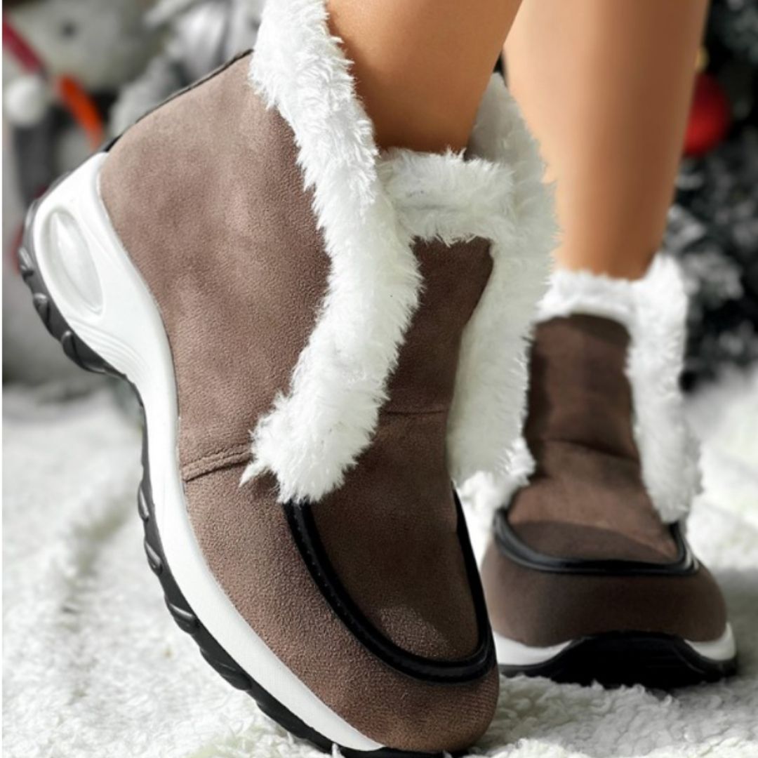 Thalinda | Padded Platform Ankle Boots