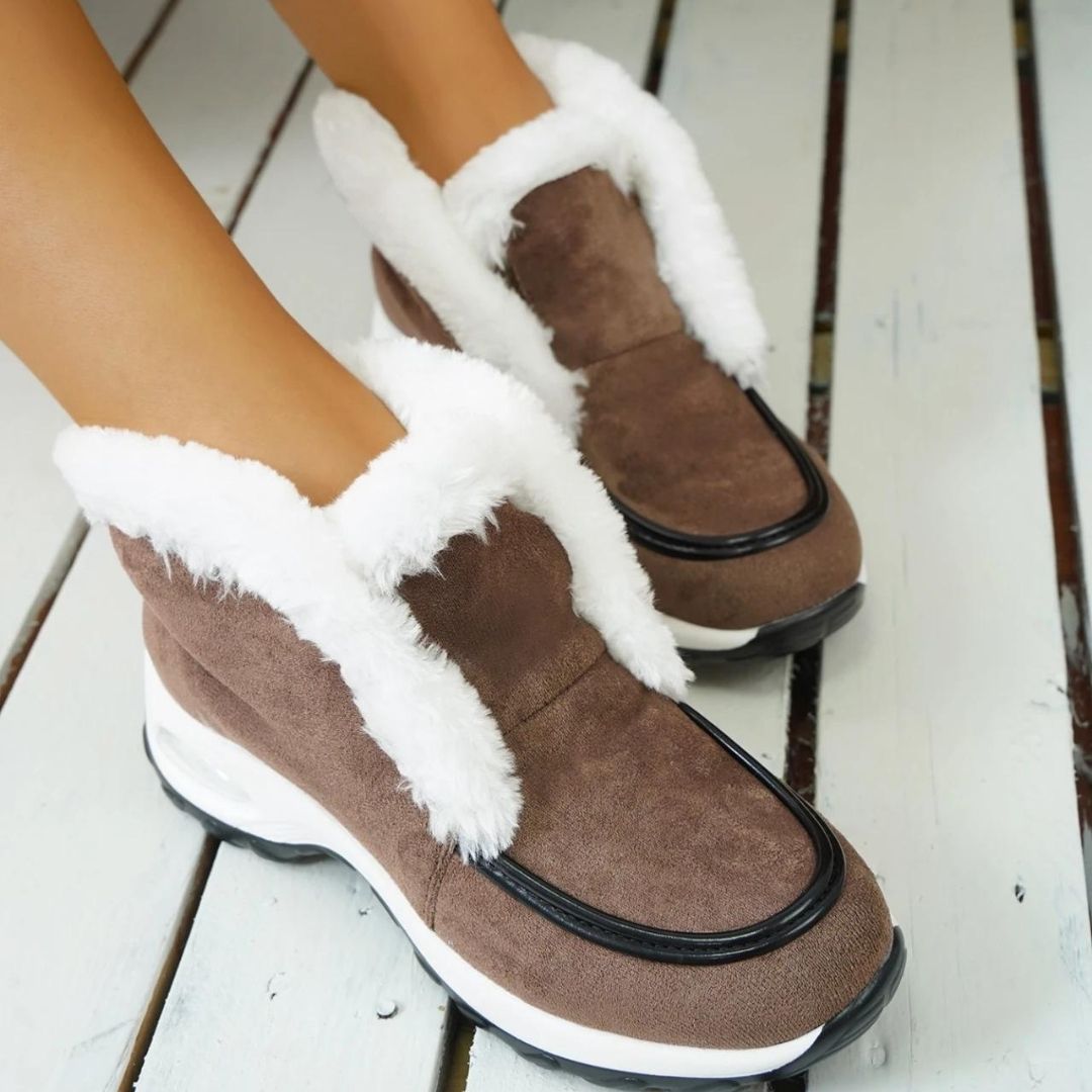 Thalinda | Padded Platform Ankle Boots