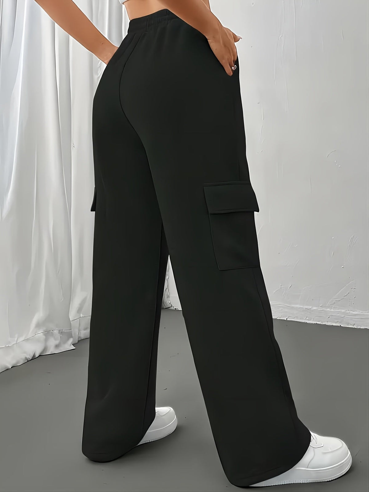 Nina | Cargo Pocket Sweatpants Joggers