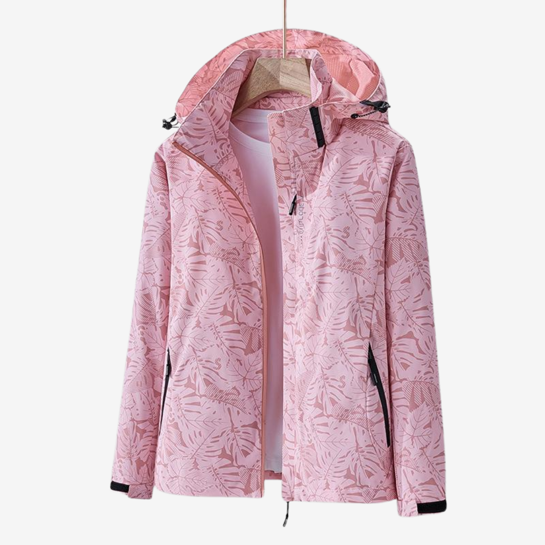 Women's Waterproof Jacket | Lightweight Hooded Windbreaker