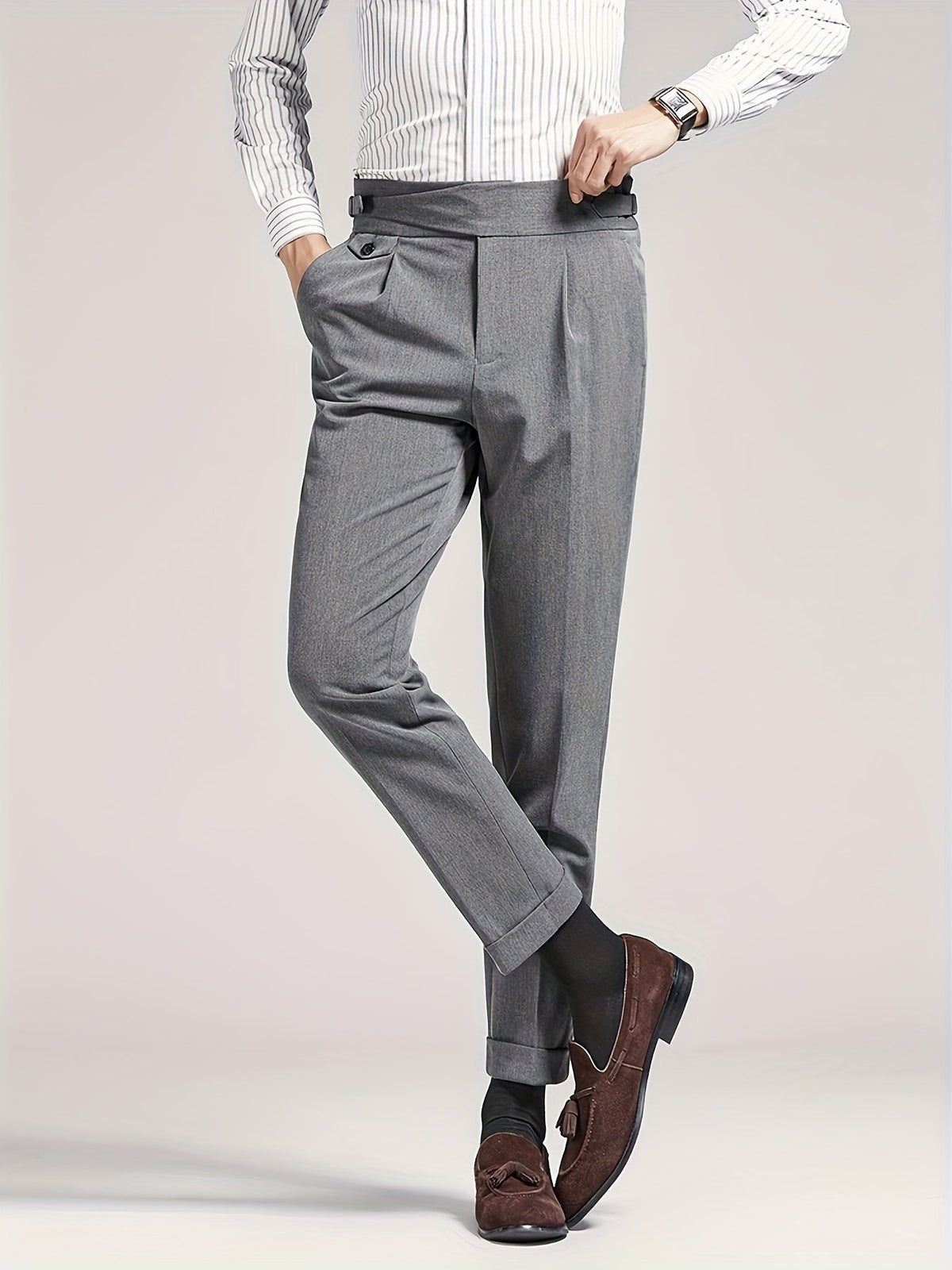Carter | Tailored Pleated Trousers