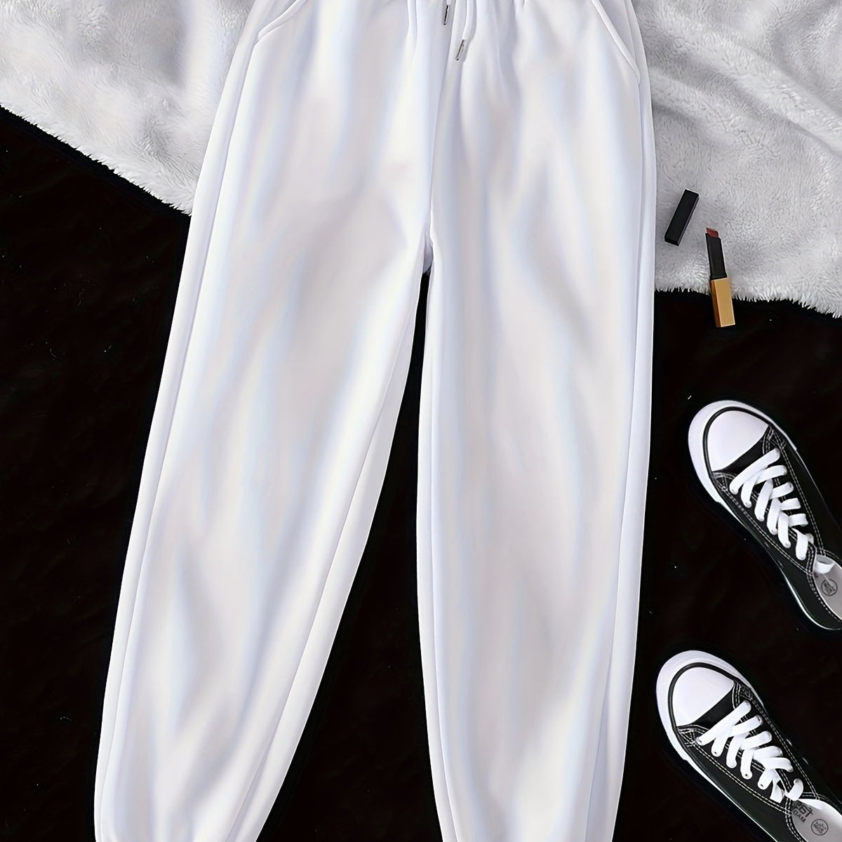 Frances | Relaxed Drawstring Lounge Sweatpants Joggers