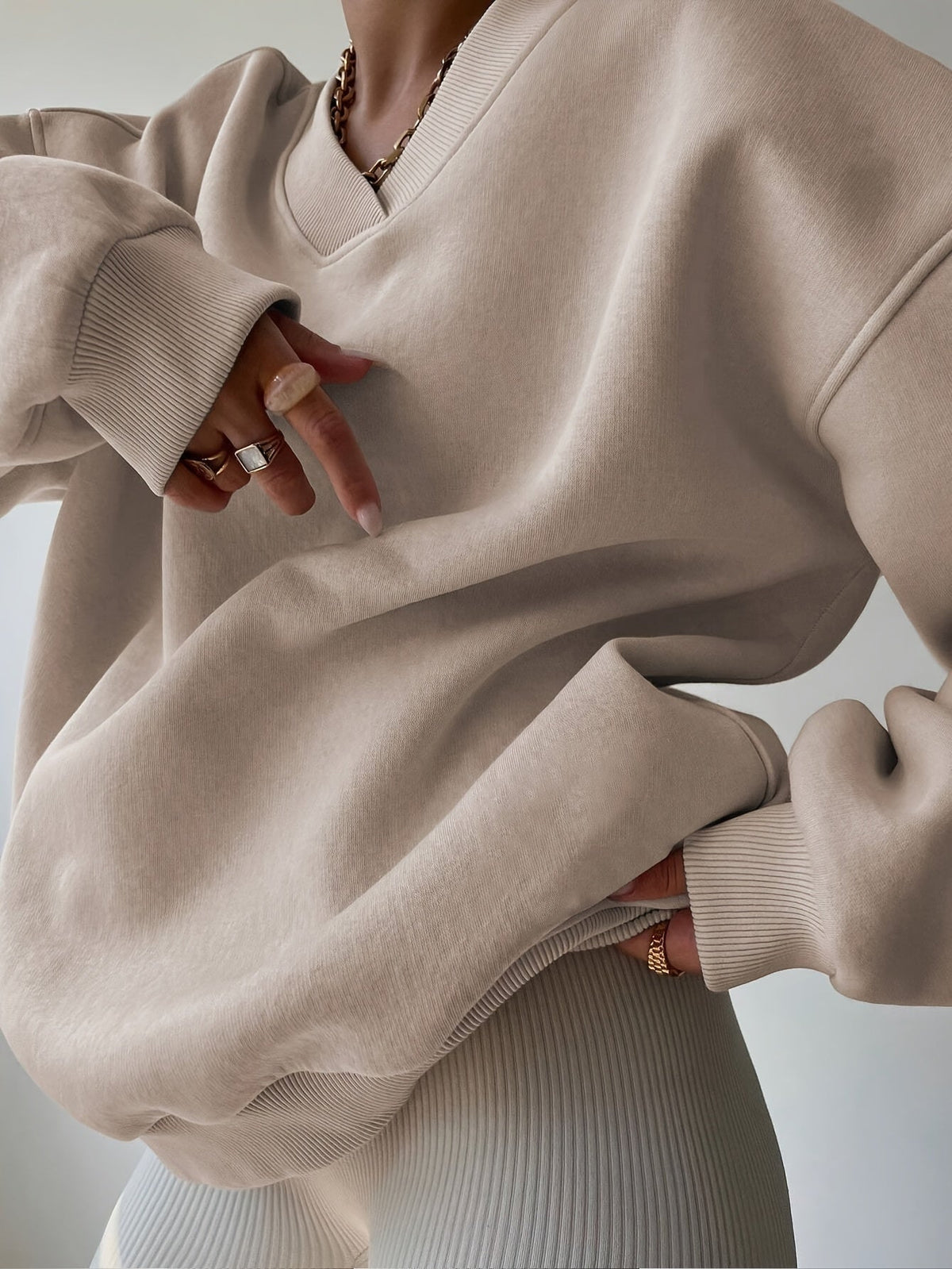 Hazel | Half Zip Sweatshirt