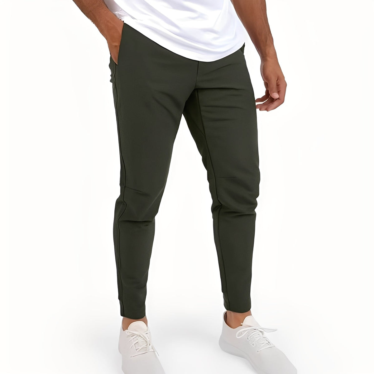Willard - Elastic pants in slim-fit cut