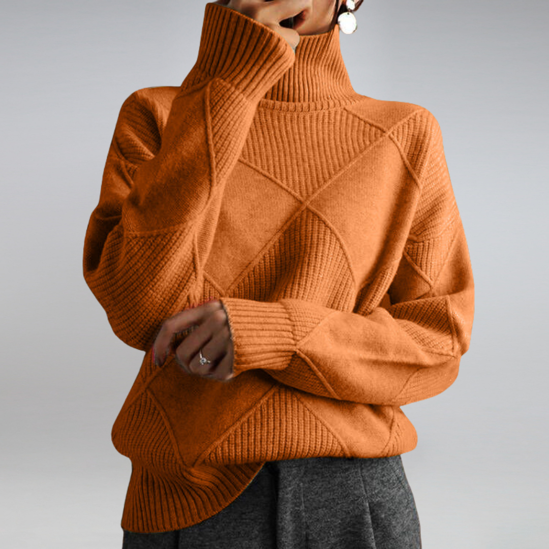 Camille - Elegant and cozy turtleneck sweater