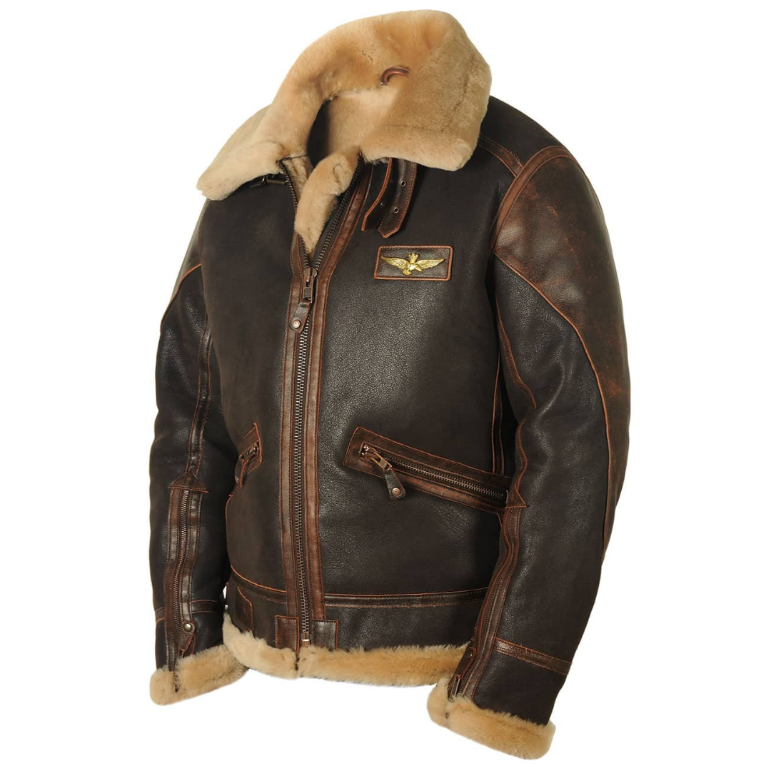 William - Thick and warm men's jacket in retro style