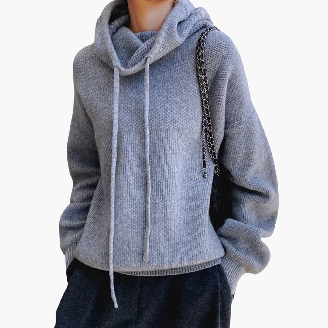 Ulrike | Drawstring Detail Turtleneck Sweater