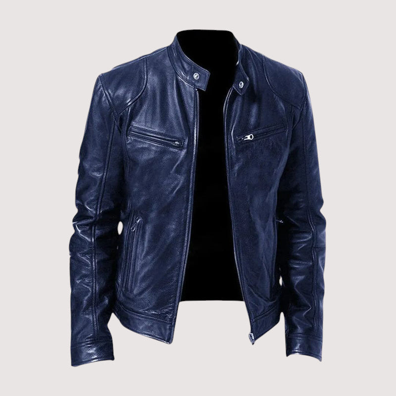 ELEGANT LEATHER JACKET FOR MEN